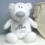 Personalised Childrens Cuddle Bear Soft Toy, thumbnail 1 of 3