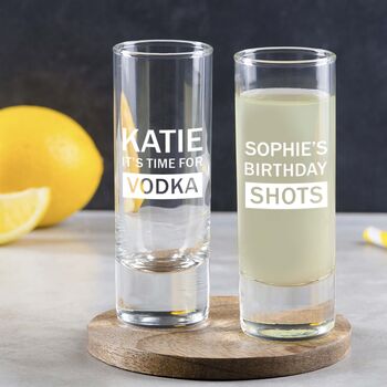Personalised Engraved 18th Birthday Shotglass For Men Him, 2 of 4