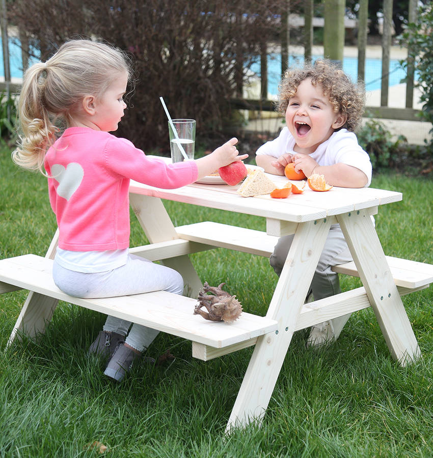 Personalised Picnic Bench By My 1st Years | notonthehighstreet.com