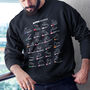 Formula One F1 2026 Calendar Sweatshirt Gift For Him, thumbnail 1 of 2