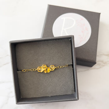 Gold Filled Bee Bracelet, 2 of 6