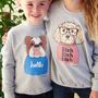 Personalised Dog In A Jumper Sweatshirt, thumbnail 2 of 12