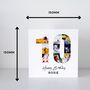 Personalised 10th Birthday Photo Collage Card, thumbnail 3 of 8