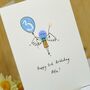 Personalised 'Button Fairy' Handmade Card, thumbnail 3 of 5