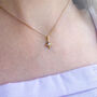 Shining Star Thank You Necklace Gold, thumbnail 4 of 6