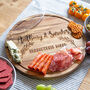 Personalised Round Charcuterie Board With Dome Lid, thumbnail 1 of 9