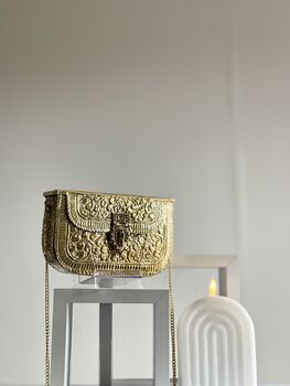 Accra Antique Gold Purse, 6 of 6