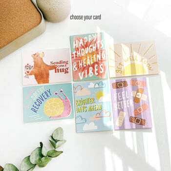 Sending Hugs Gift Box Get Well Soon Gift, 3 of 4