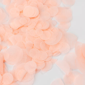 Peach Wedding Confetti | Biodegradable Paper Confetti, 4 of 7