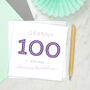 Established 100th Birthday Card, thumbnail 2 of 3