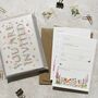 Wildflower Letters Ready To Write Party Invitations, thumbnail 1 of 9