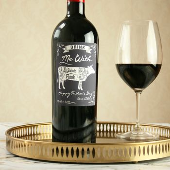 'Food Match' Personalised Malbec Wine, 4 of 5