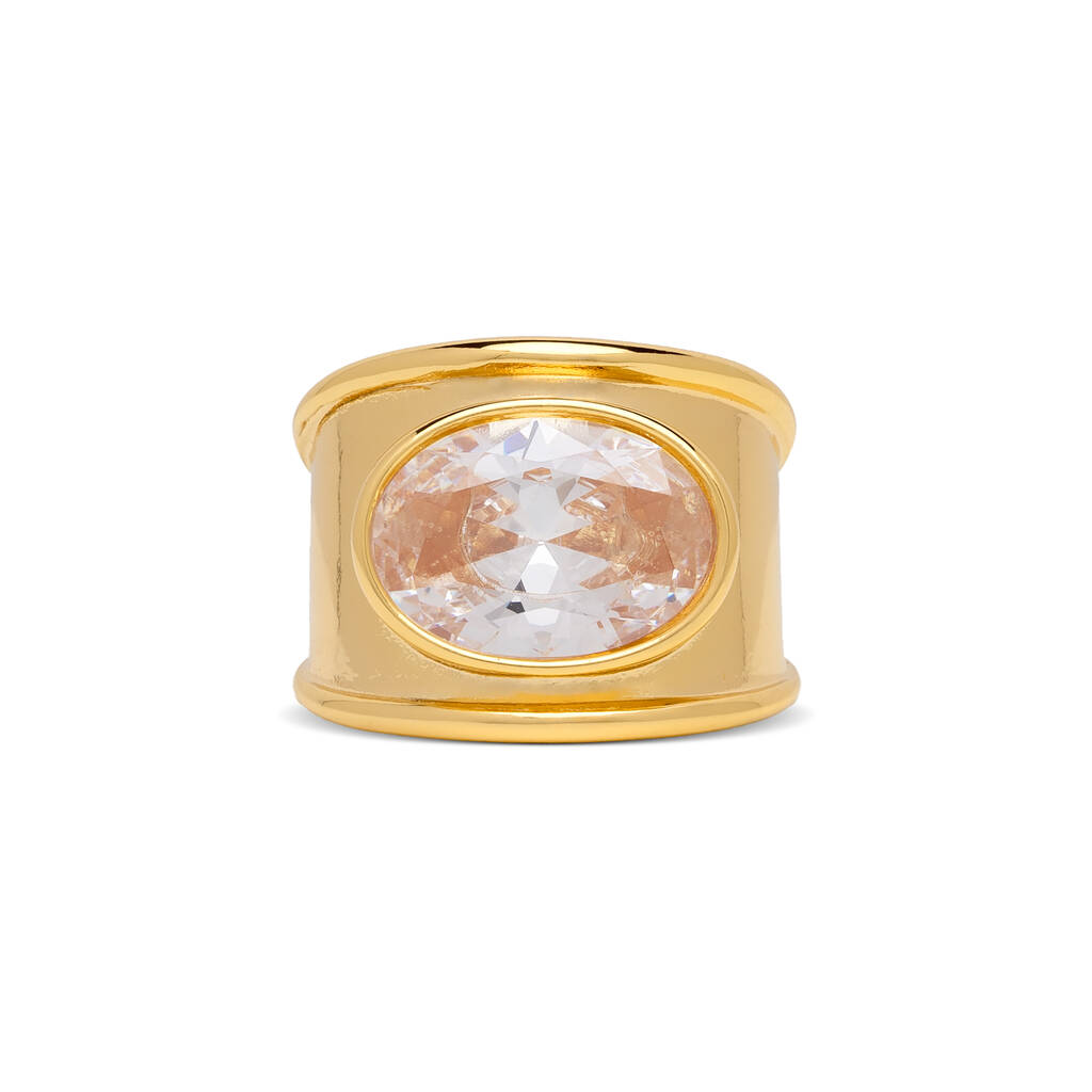 April Chunky Birthstone Ring, 1 of 1