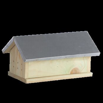 Pinewood Bumblebee Bee House Zinc Roof Garden Bungalow, 3 of 3