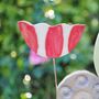 Set Of Three Or Five Personalised Flower Pot Stakes, thumbnail 5 of 9
