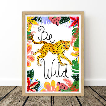 Be Wild Leopard Nursery Art, 8 of 11