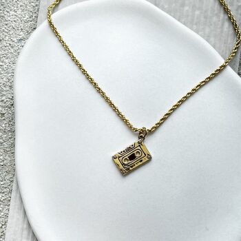 Cassette Tape Necklace, 3 of 4