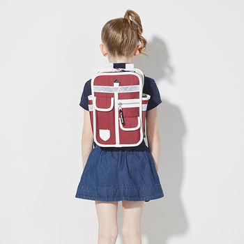 Mini Backpack Black White, 9 of 9