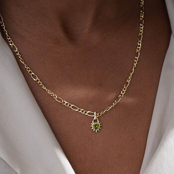 Heart Chunky Figaro Necklace, 5 of 6