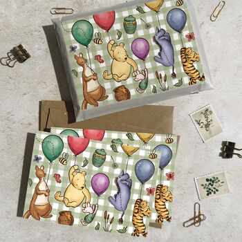 Winnie And Friends Set Of Six Note Cards And Envelopes, 9 of 10