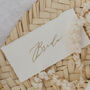Gold Calligraphy Place Name Cards, thumbnail 2 of 7