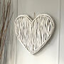 Large White Willow Heart, thumbnail 2 of 3