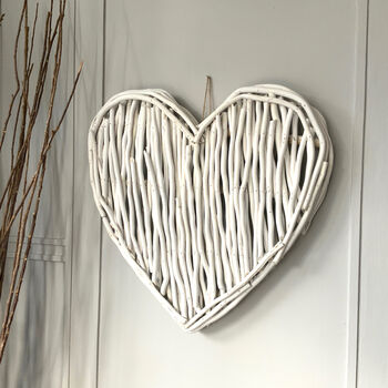 Large White Willow Heart, 2 of 3