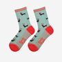 Women's Bamboo Socks Sausage Dog Christmas Reindeer, thumbnail 1 of 5