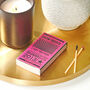 Personalised Music Gig Matchbox And Matches, thumbnail 3 of 6