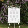 Wildflowers Wedding Seating Plan Sign, thumbnail 1 of 3
