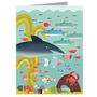 Mini Underwater Greetings Card, thumbnail 2 of 5