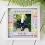 Personalised Glass Printed Photo First Day At Nursery Frame Multiple Sizes, thumbnail 2 of 2