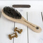 Personalised Wooden Dog Brush, thumbnail 1 of 6