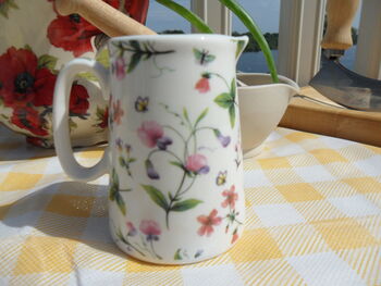 Cream Jug In Spring Blossom Design, 5 of 10