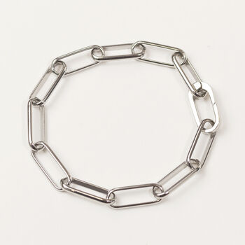 Ovale Bracelet Sterling Silver Plated, 3 of 4