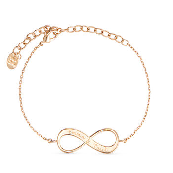 Personalised Infinity Chain Bracelet, 4 of 7