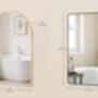 Wall Mounted Bathroom Mirror Vanity Mirror, thumbnail 2 of 6