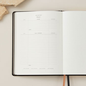 2025 Weekly Planner Black, 10 of 12