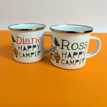 Personalised Enamel Camping Mug, 10 of 10