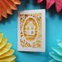 New Home Papercut Card, thumbnail 1 of 10