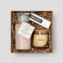 Luxury Relaxing Candle And Bath Salts Gift Set, thumbnail 3 of 5