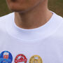 Afc Beer Mats Oversized T Shirt, thumbnail 9 of 10