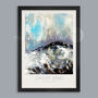 Great End Winter Storm Lake District Poster Print, thumbnail 2 of 4