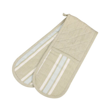 Millstone Blue Double Oven Gloves, 2 of 7