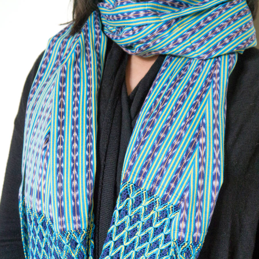 Mexican Soft Rebozo Scarf Pashmina By Chilpa