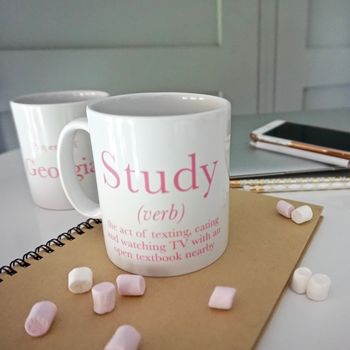 Personalised Mug For Students Study Mug, 8 of 11