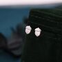 Acorn Nut Stud Earrings In Sterling Silver, thumbnail 4 of 12