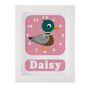 Personalised Childrens Duck Clock, thumbnail 8 of 10