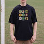 Celtic Football Beer Mats Oversized T Shirt, thumbnail 6 of 10