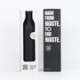 Circular And Co 1 L Stainless Steel Water Bottle Ink Black, thumbnail 2 of 7